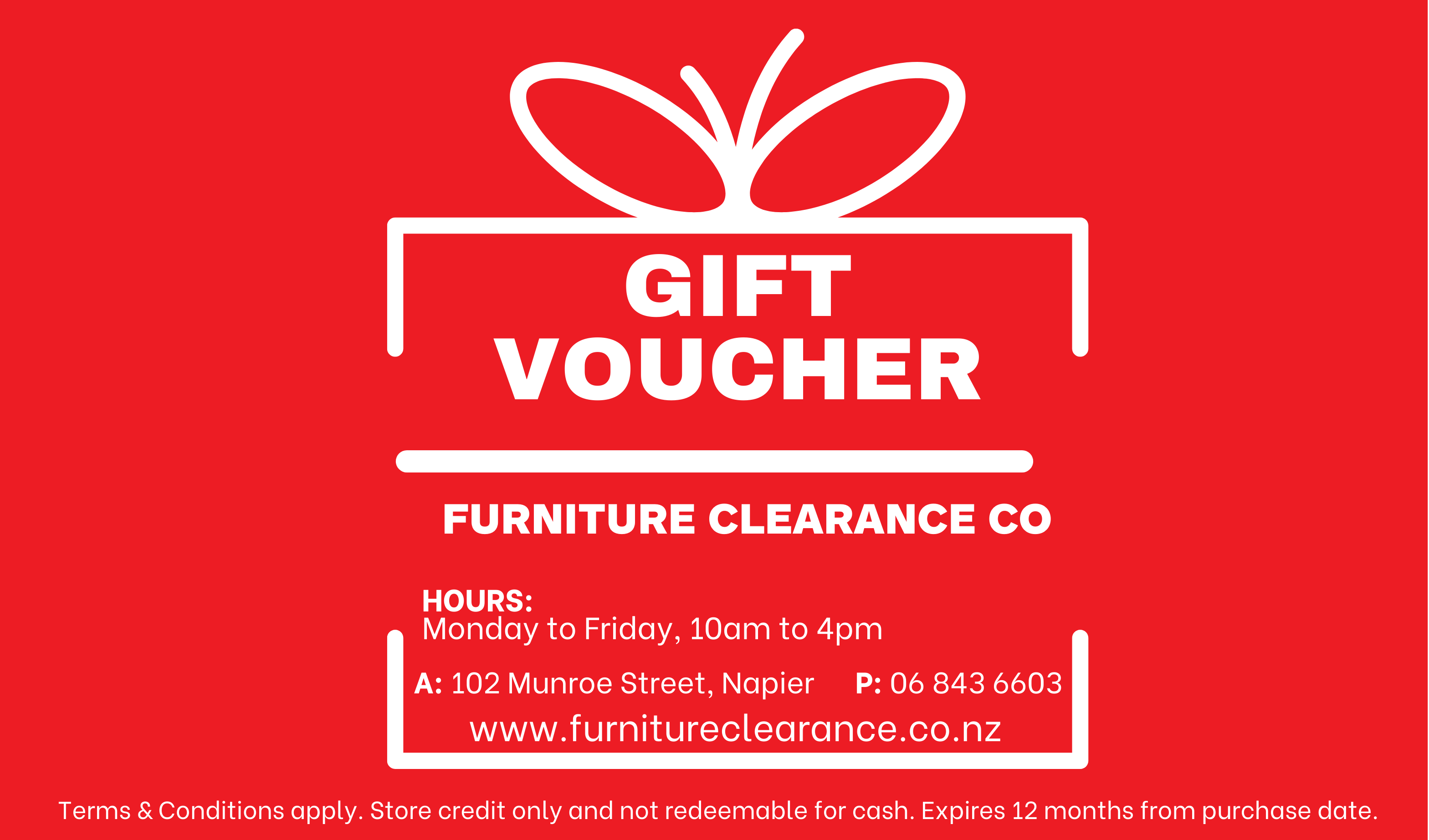 Furniture Clearance Co - GIFT CARD