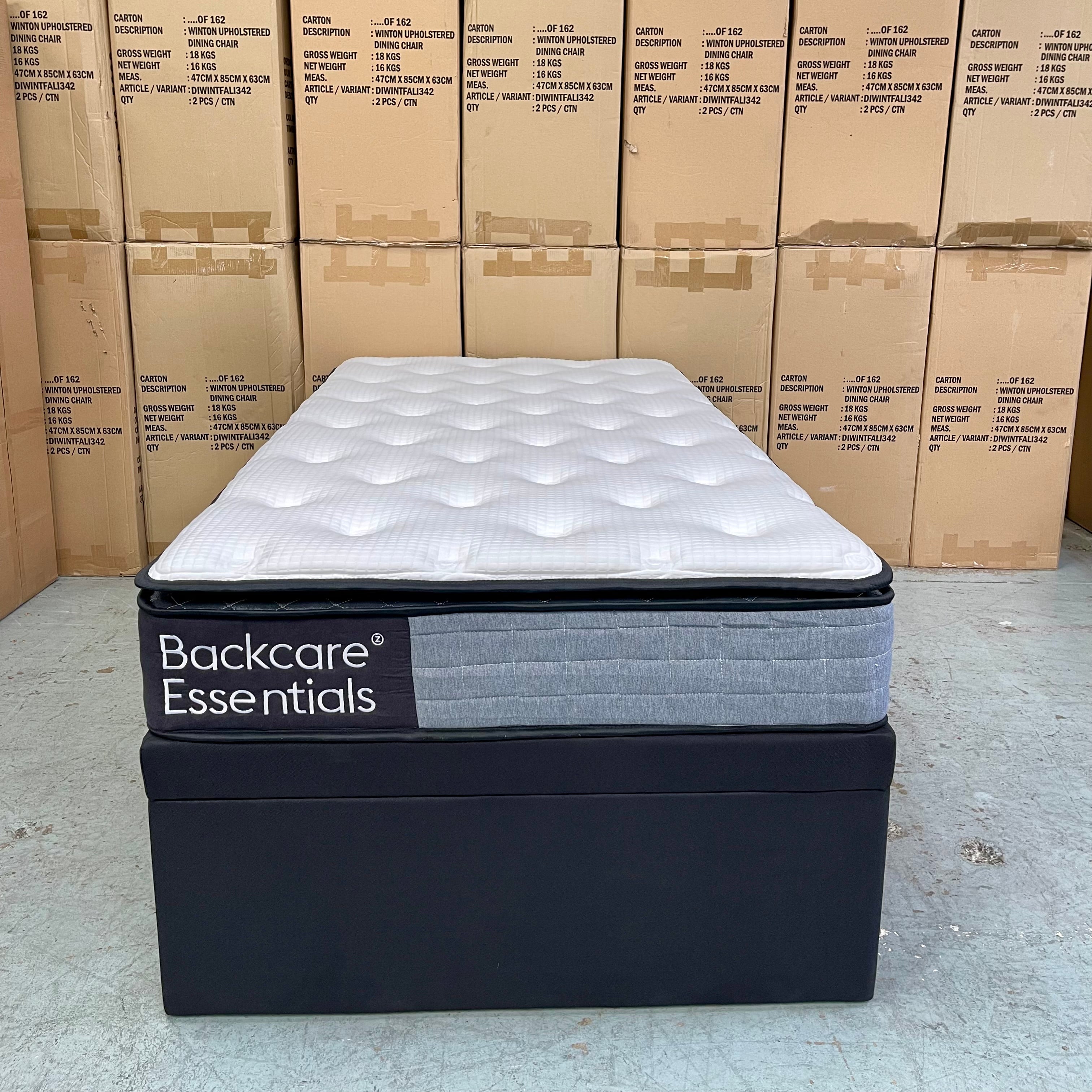 Backcare Trundler Bed set with Pocket Spring Mattresses
