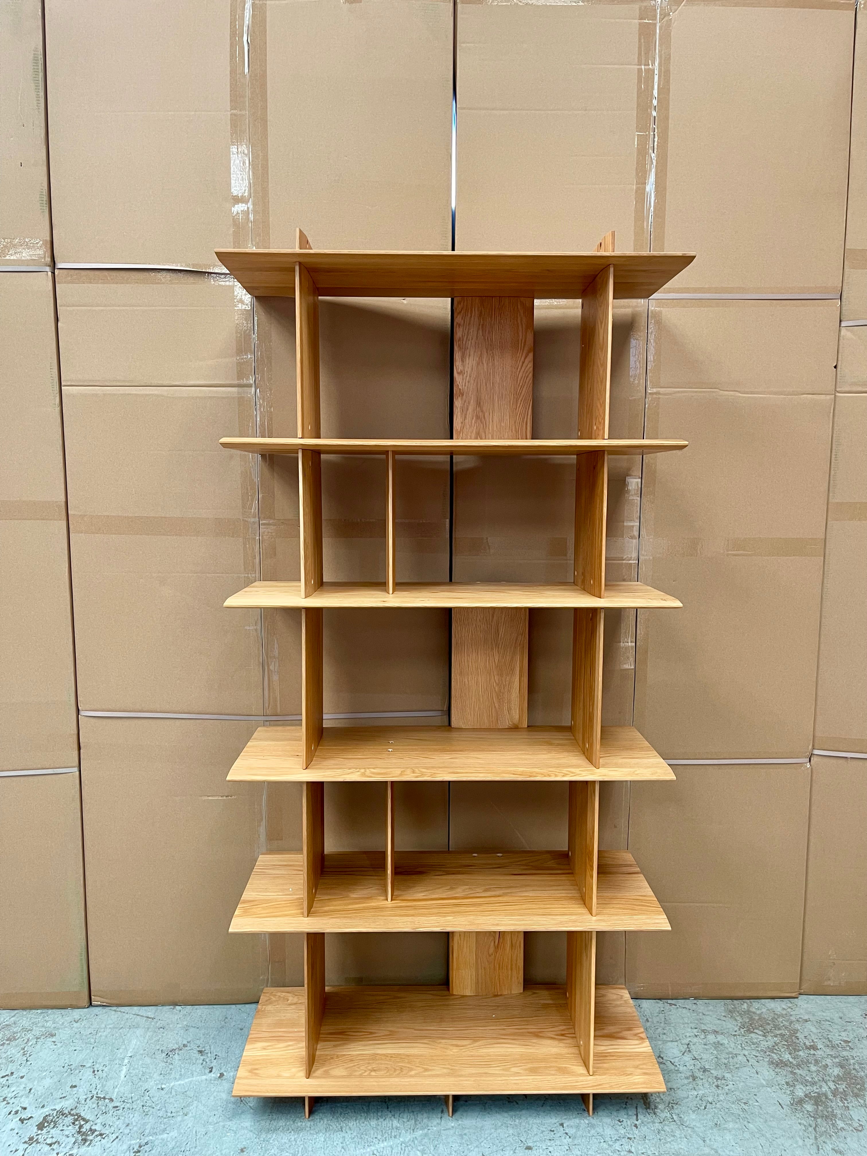 Norell Solid Oak Bookcase