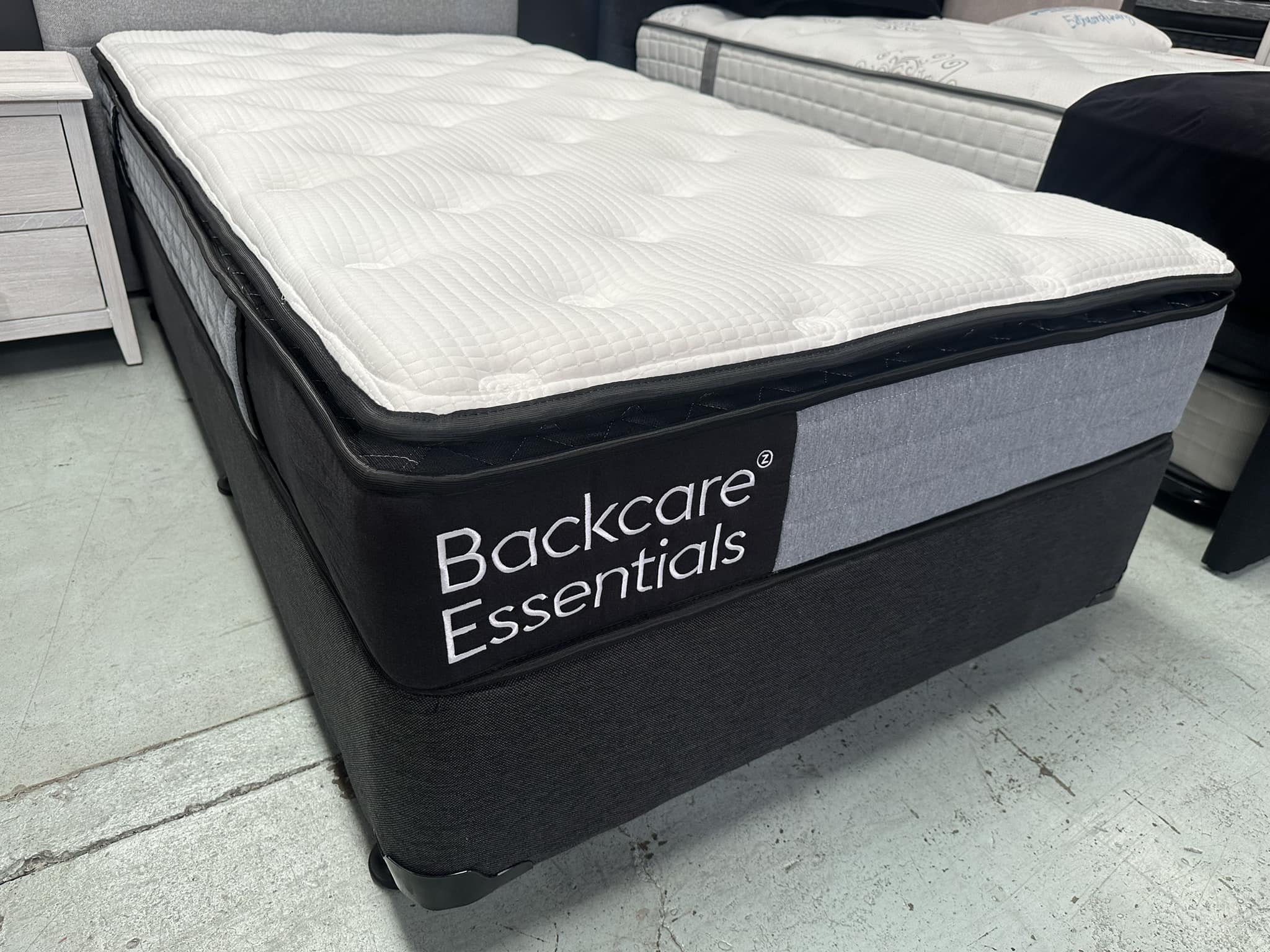 Backcare Essential Mattress and Base / King Single
